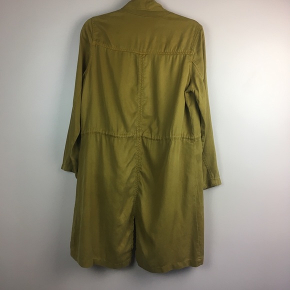 Max Jeans Drape Front Jacket M Mustard - Picture 4 of 8